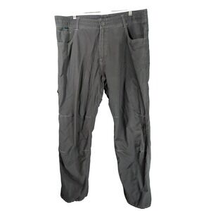 Kuhl Pants Mens‎ 38x32 Charcoal Gray Hiking Cargo Articulated Knee Utility